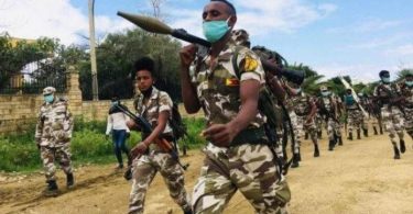 Militaire Ethiopie